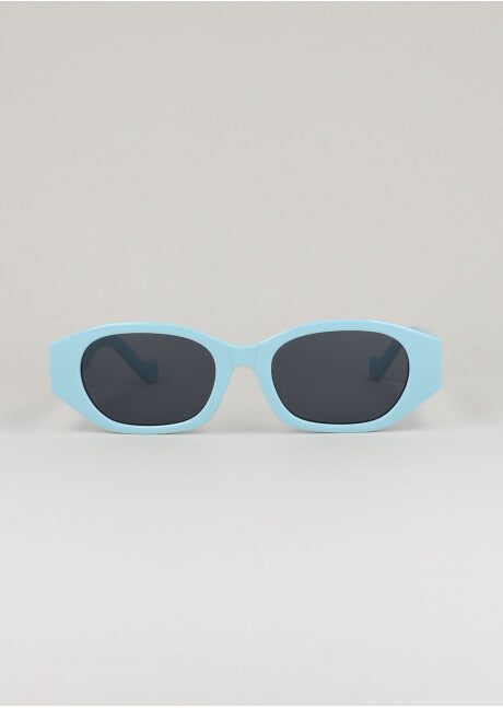 Rounded rectangular lenses BLUE