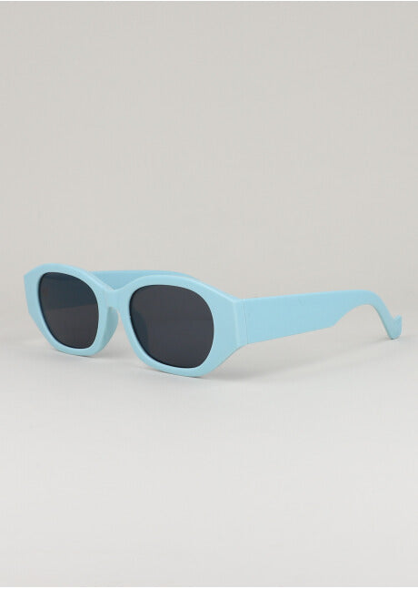 Rounded rectangular lenses BLUE