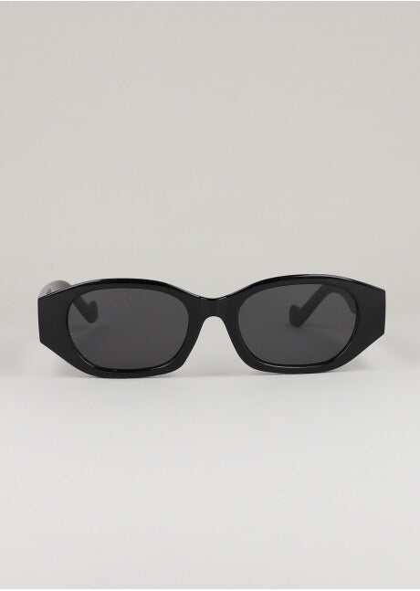 Rounded rectangular lenses BLACK