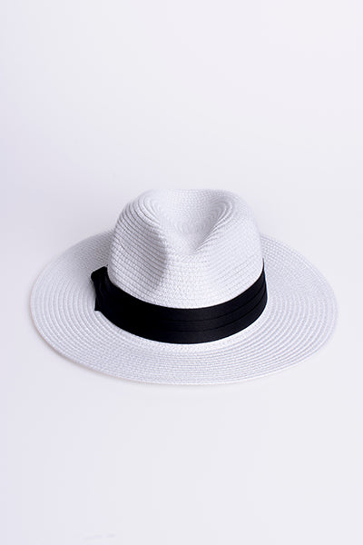 Sombrero Panama Lazo BLANCO