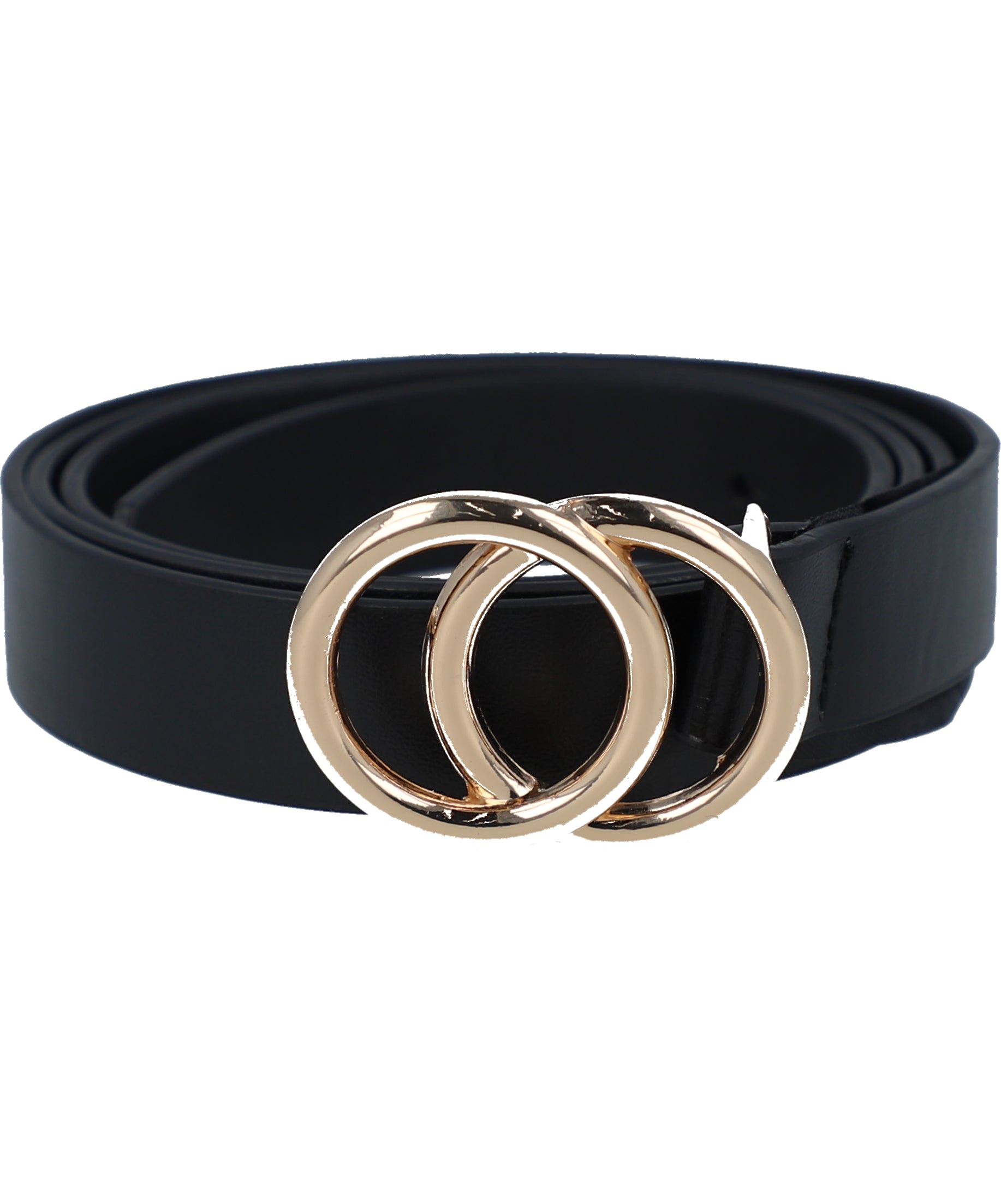 Double Circle Belt Skin Effect BLACK