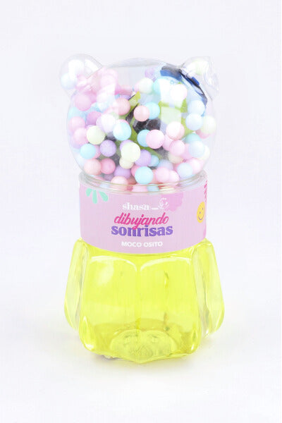 Slime Osito Confetti Figueta YELLOW