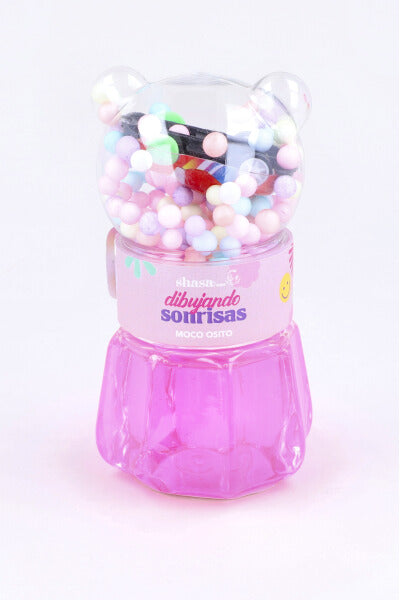 Slime Osito Confetti Figueta PINK