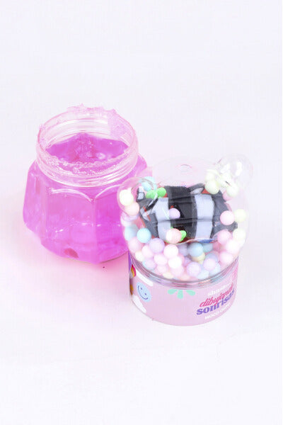 Slime Osito Confetti Figueta PINK