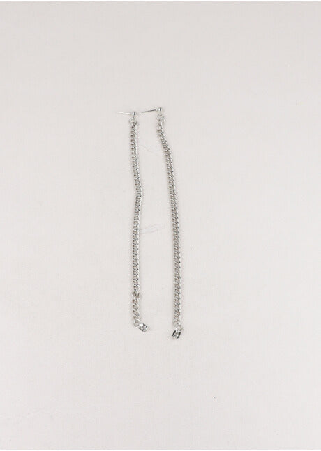 Chain earrings SILVER