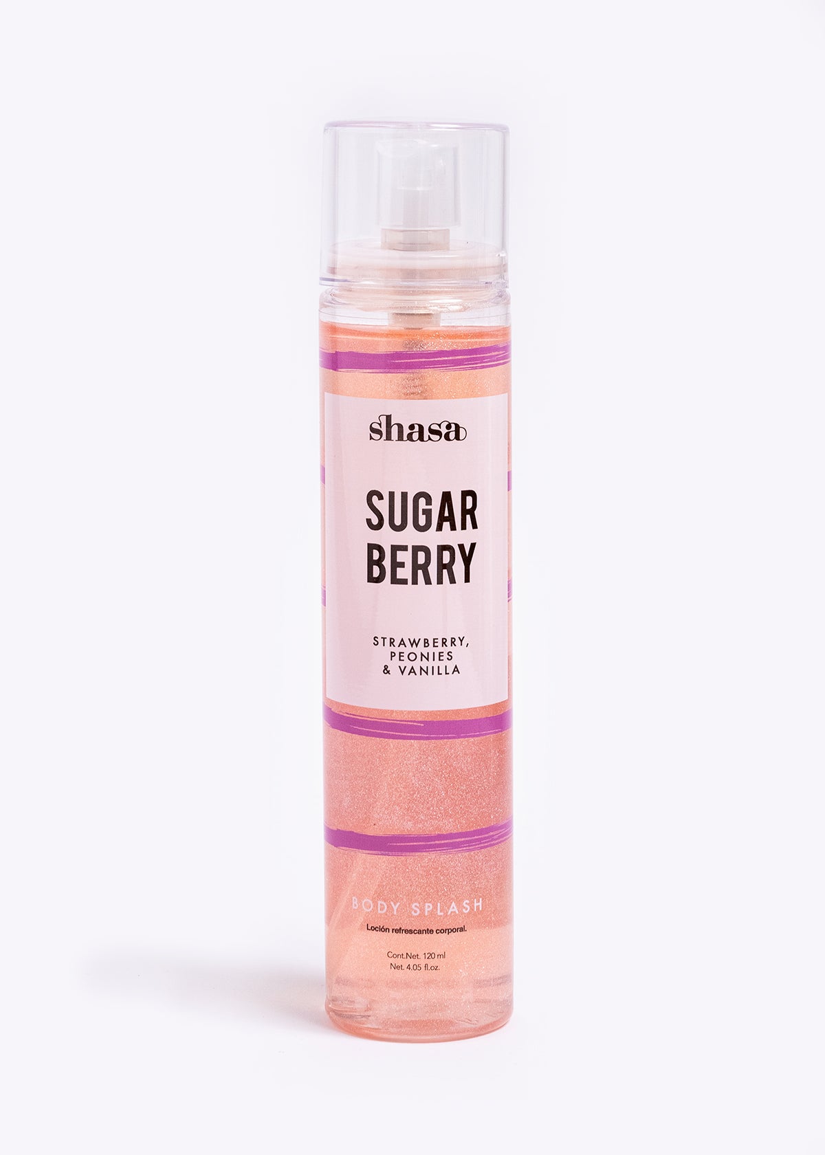 Body splash glitter Sugar Berry FIUSHA