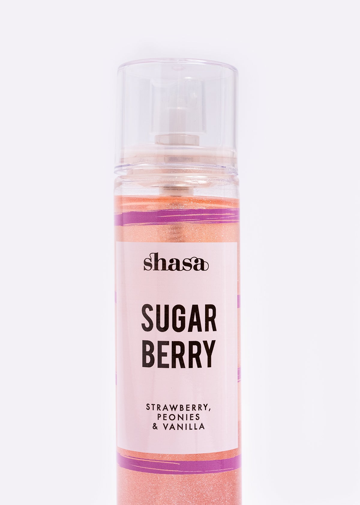 Body splash glitter Sugar Berry FIUSHA