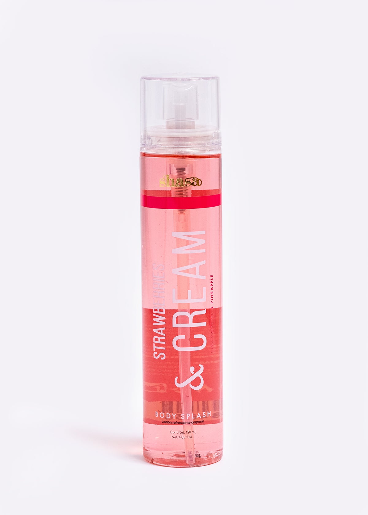 Body Splash Strawberries Cream  120 Ml FIUSHA