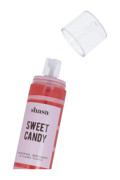 Body Splash Glitter Sweet Candy  120 Ml ROJO