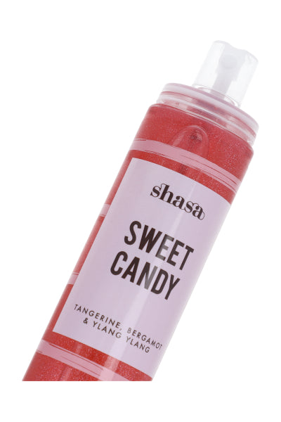 Body Splash Glitter Sweet Candy  120 Ml ROJO