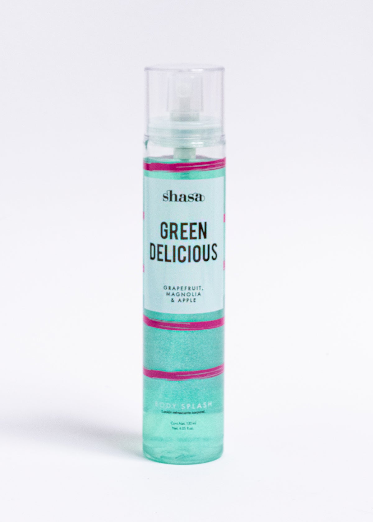 Body Splash Glitter Green Delicious  120 Ml VERDE