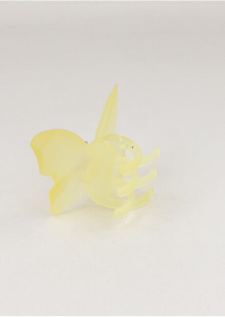 Matte butterfly clamp YELLOW