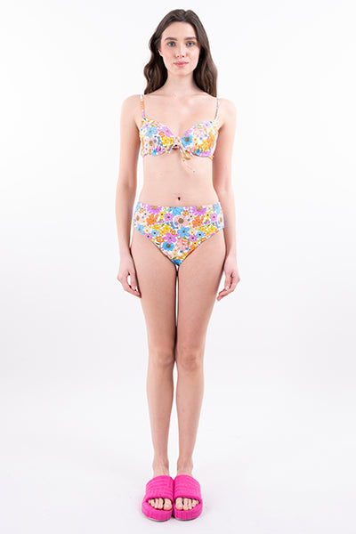 Bikini copas flores MULTICOLOR