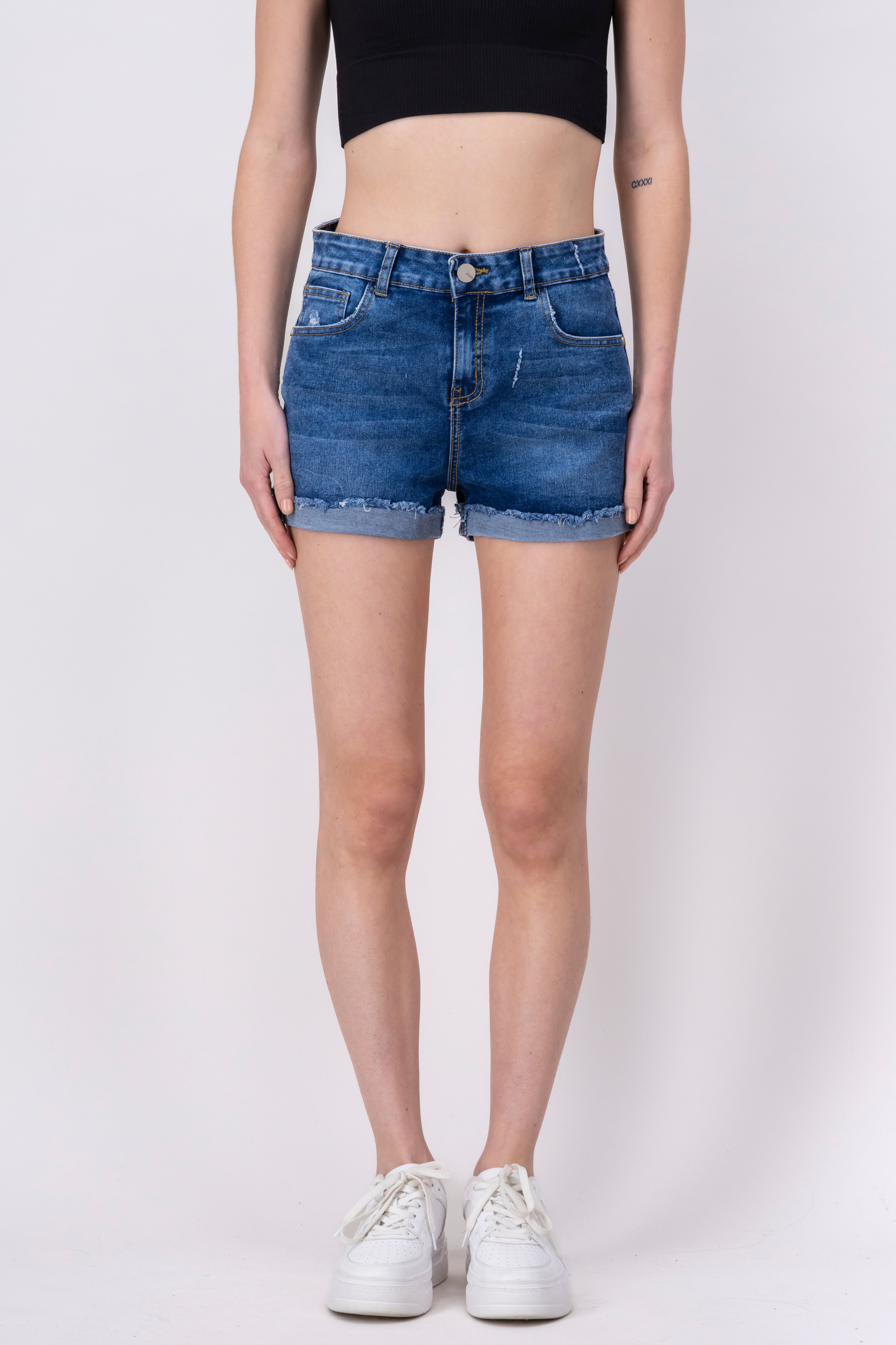 Short Denim Hidillo Fruits Medium Wash