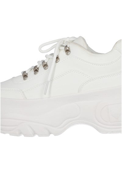 Tenis Plataforma Chunky BLANCO