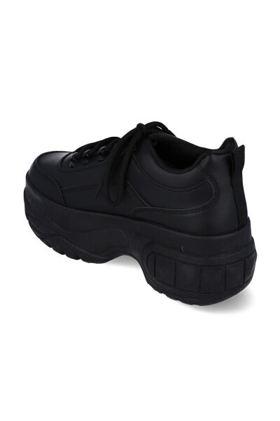 Tenis Plataforma Chunky NEGRO