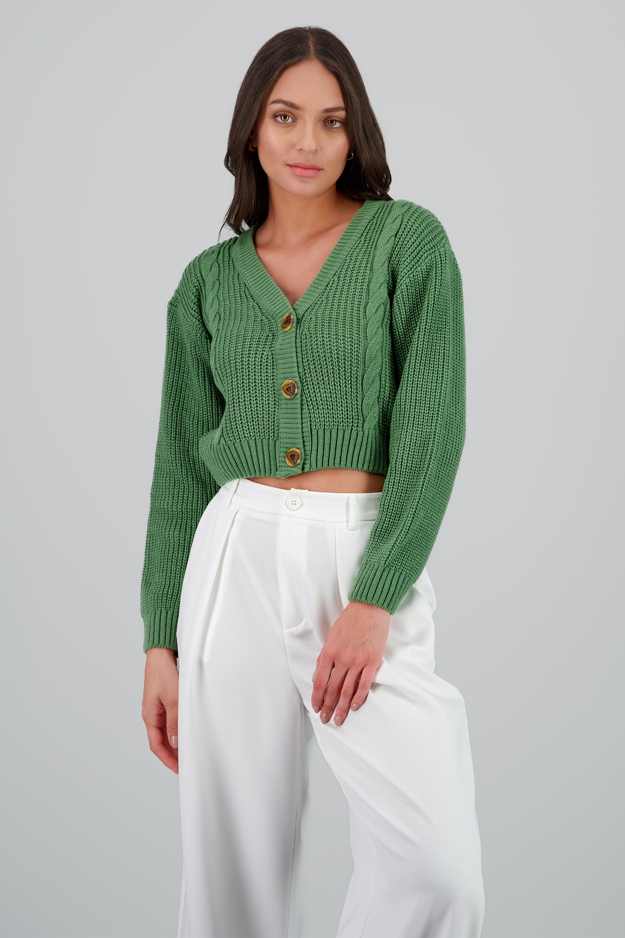 Cárdigan Tejido Punto Botones SAGE