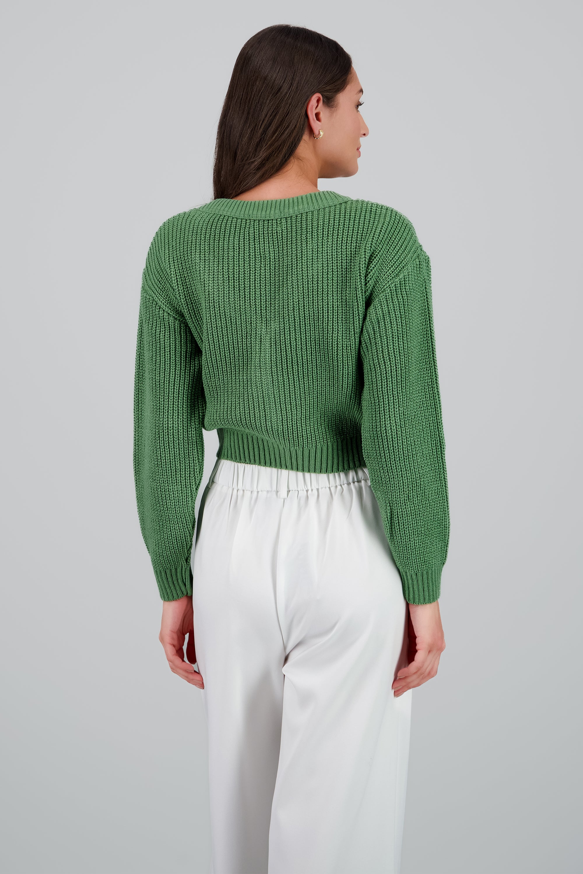 Cárdigan Tejido Punto Botones SAGE