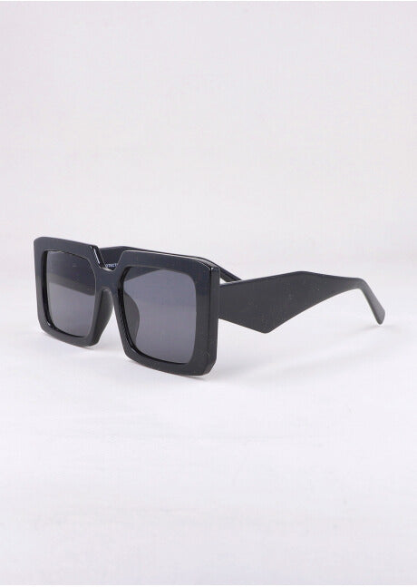 Oversize Asymmetric Patilla Lenses MULTICOLORED