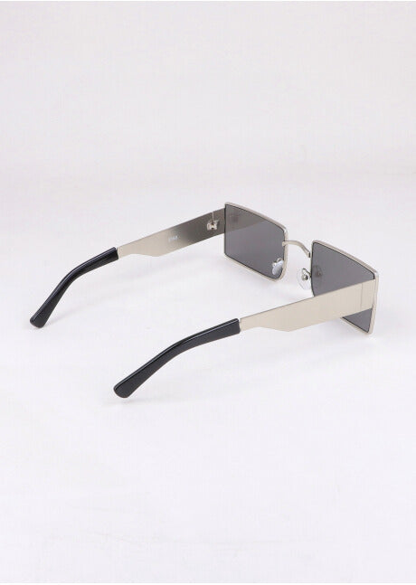 Rectangular metal lenses MULTICOLORED