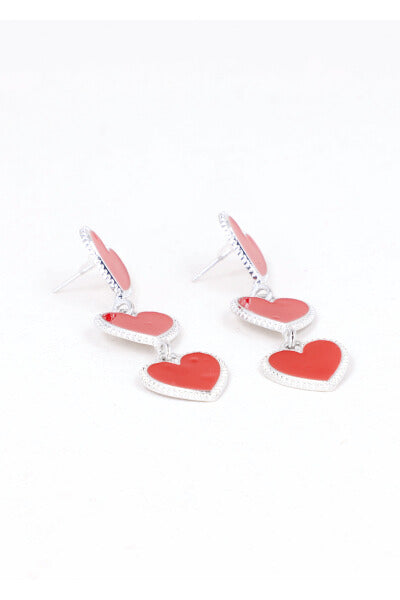 Aretes Triple Corazon PLATA