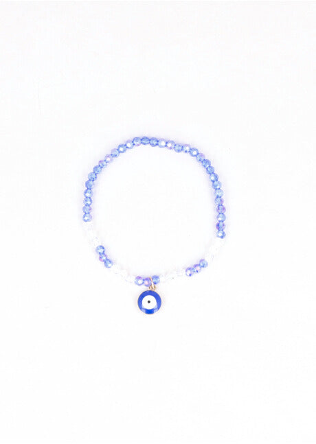 Pulsera Cuentas Ojo AZUL