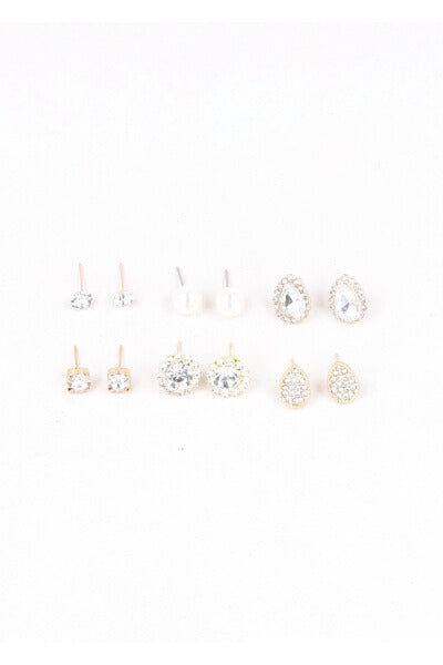 SET 6 Brillboards Studs GOLD