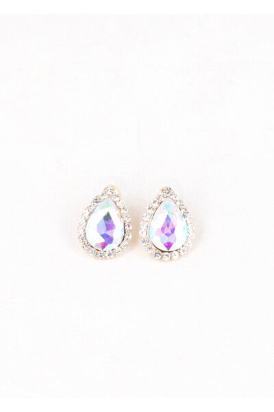 Studs Gota Brillos earrings IRIDESCENT