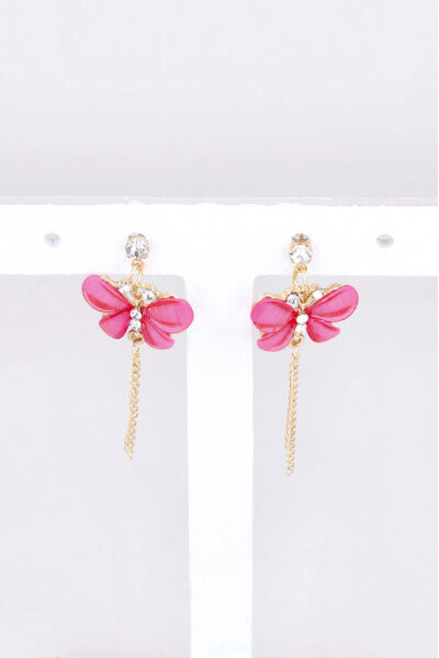 Crystal butterfly earrings Fiusha