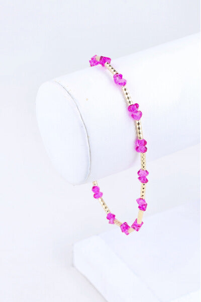 Anklet Beads Chiquitas ROSA