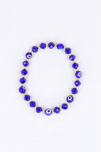 Pulsera Beads Ojos AZUL