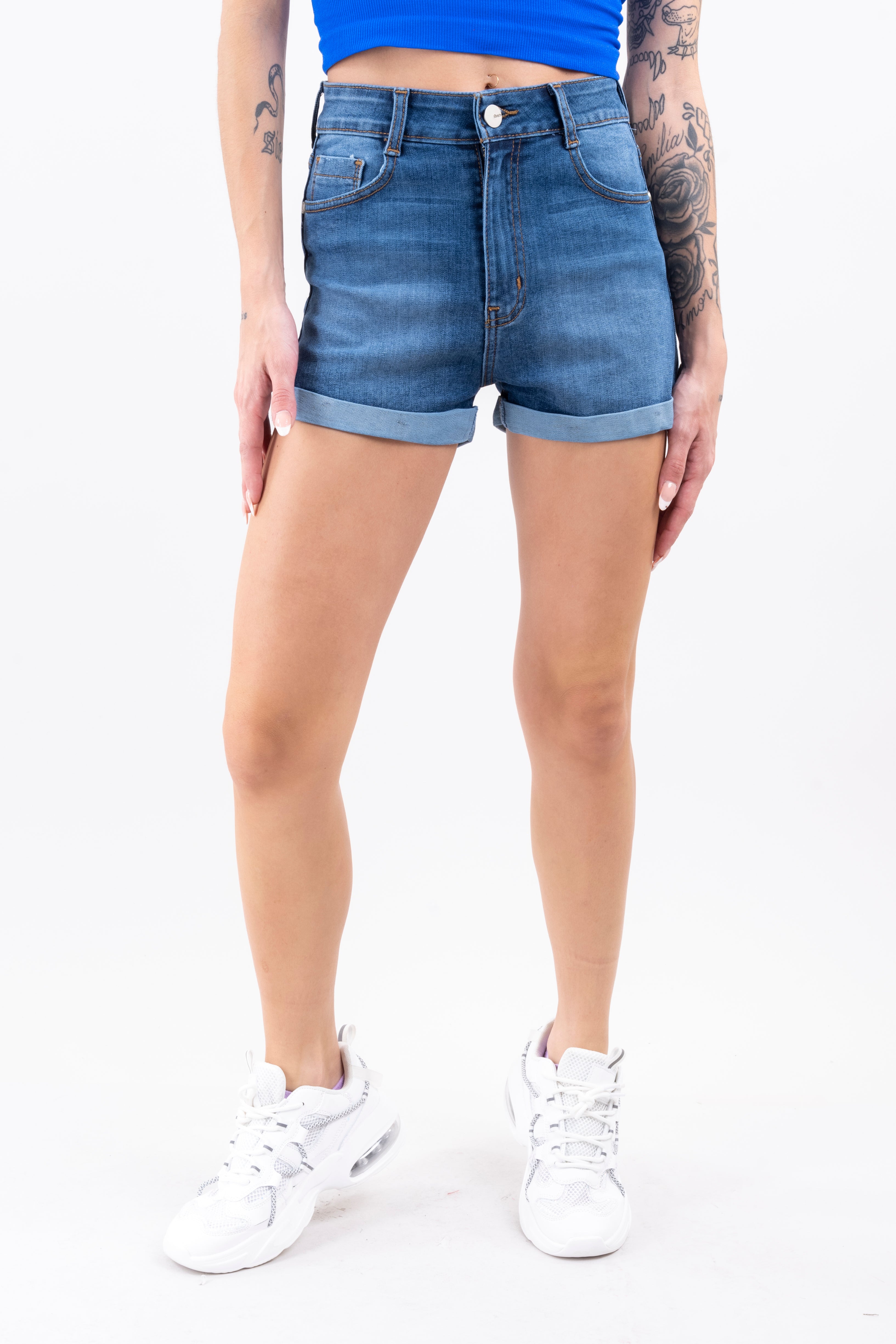 Short denim hem Middle Stone