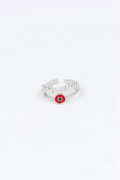 Anillo Ojo Pestañas ROJO