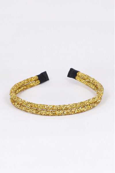 Double shine headband GOLD