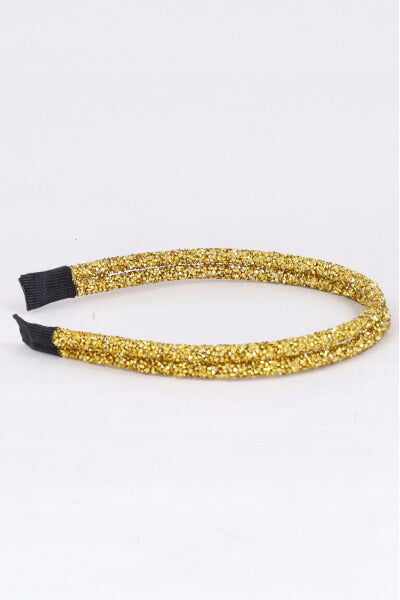 Double shine headband GOLD