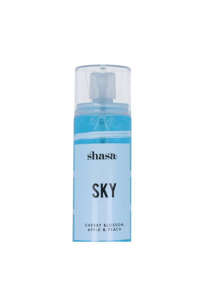 Body splash Sky Glitter 120 ml AZUL