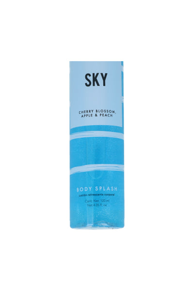 Body splash Sky Glitter 120 ml AZUL