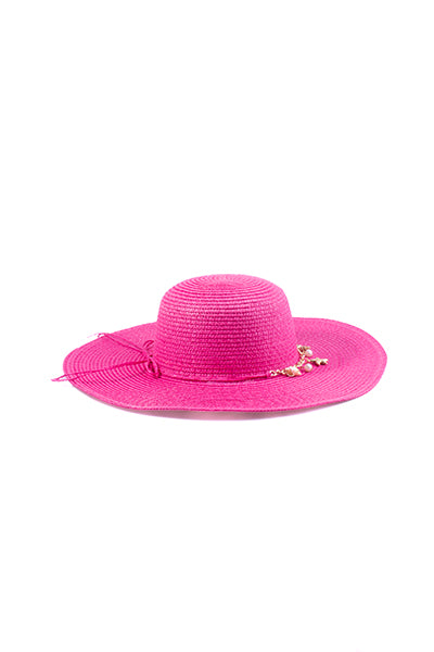 Sombrero Floopy Cadena Conchas FIUSHA