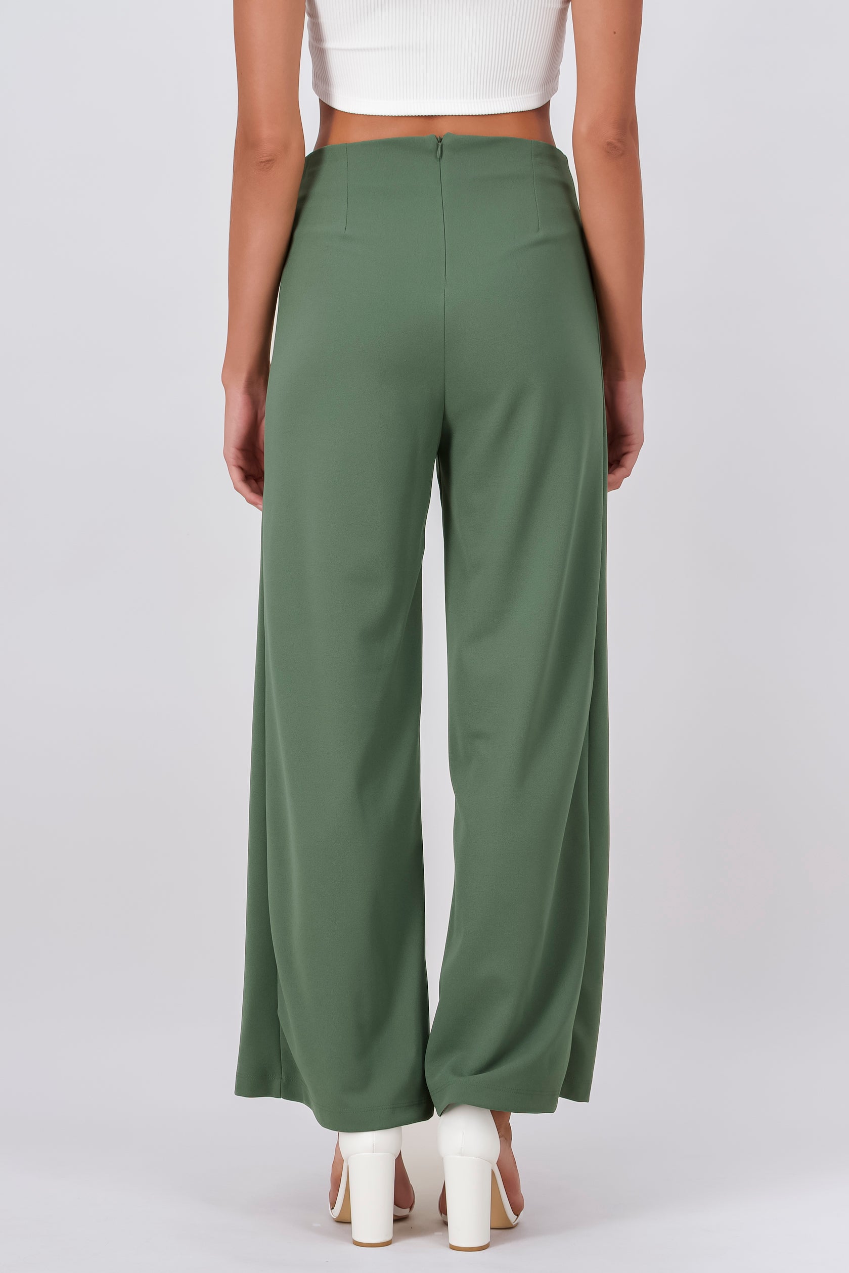 Pantalón Amplio Costura Frontal SAGE