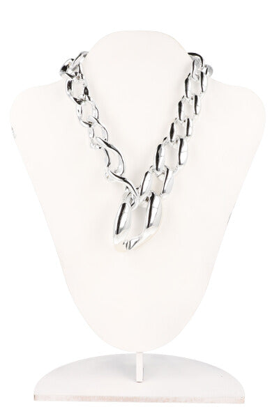 Collar Cadena Chunky PLATA