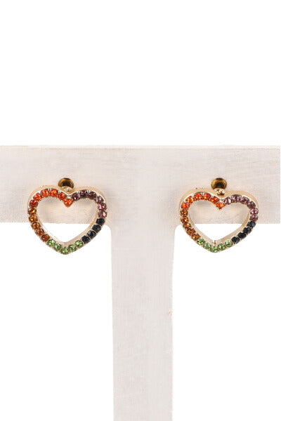 Brillite heart earrings GOLD