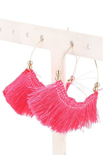 Arracadas Tassel Color FIUSHA