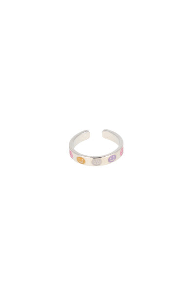 COLOR CARITAS RING SILVER
