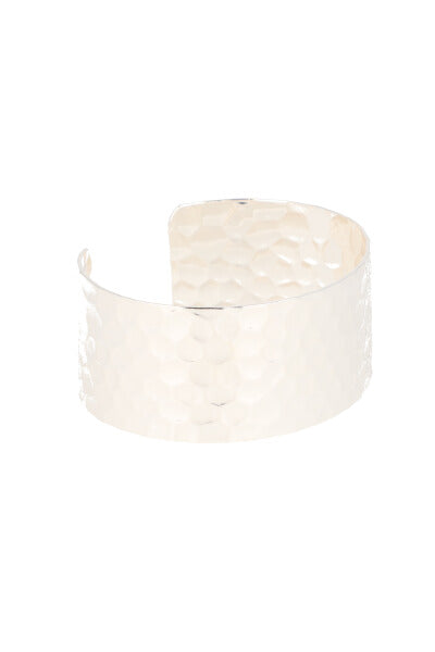 Metallic Cuff bracelet SILVER