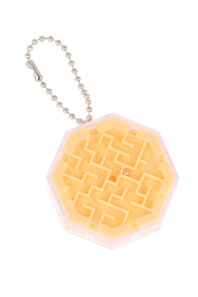 Labyrinth Game Keychain ORANGE