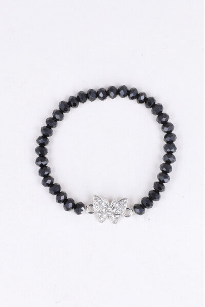 Beads Mariposa Brillboards Bracelet BLACK