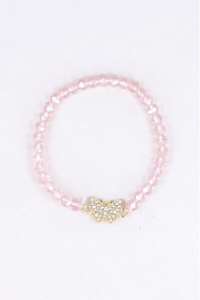 Beads Mariposa Brillboards Bracelet PINK