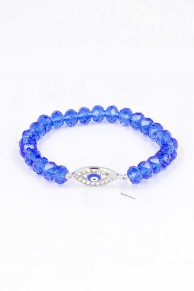 Beads eye bracelet BLUE