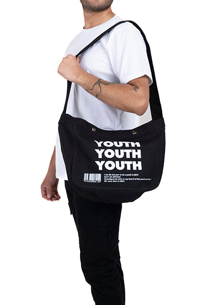 Bolsa broches Youth NEGRO