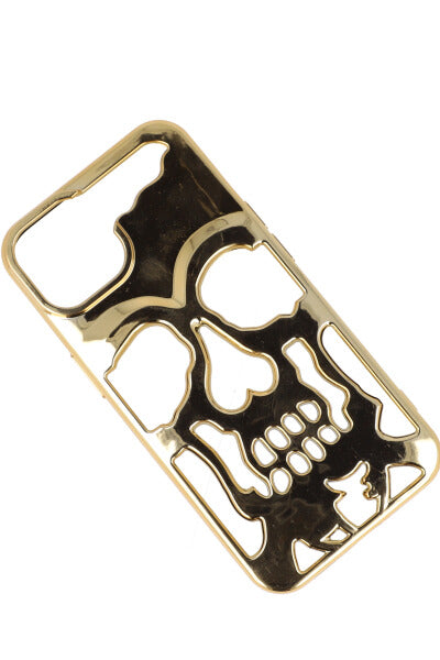 Cell cover I 13 skull GOLD